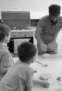 Play Dough Project - demonstration of baking skills