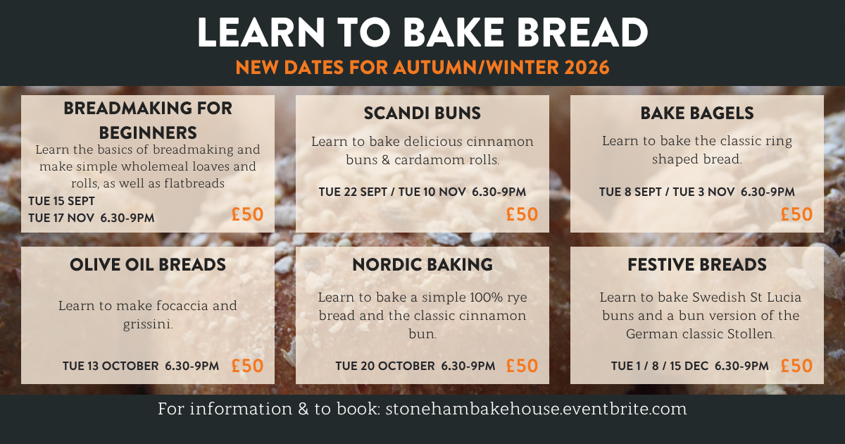 Autumn/Wonter Collection of dates for workshops 